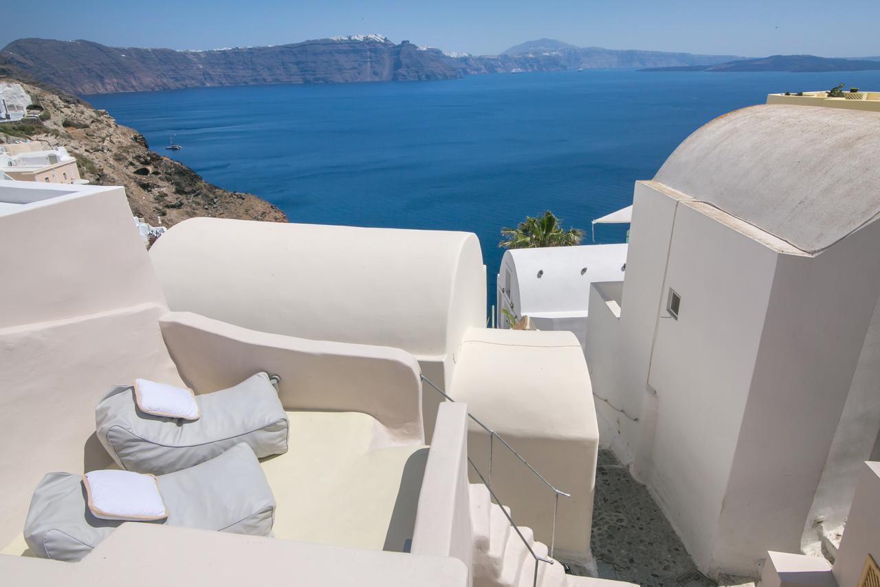 Ferienwohnung Morfi Cave House Ia Exterior foto